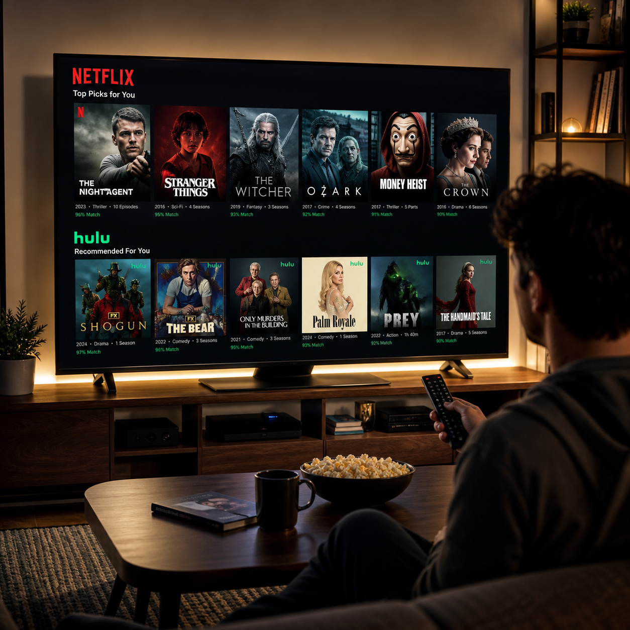 How Algorithms Decide What You Watch Next on Netflix and Hulu