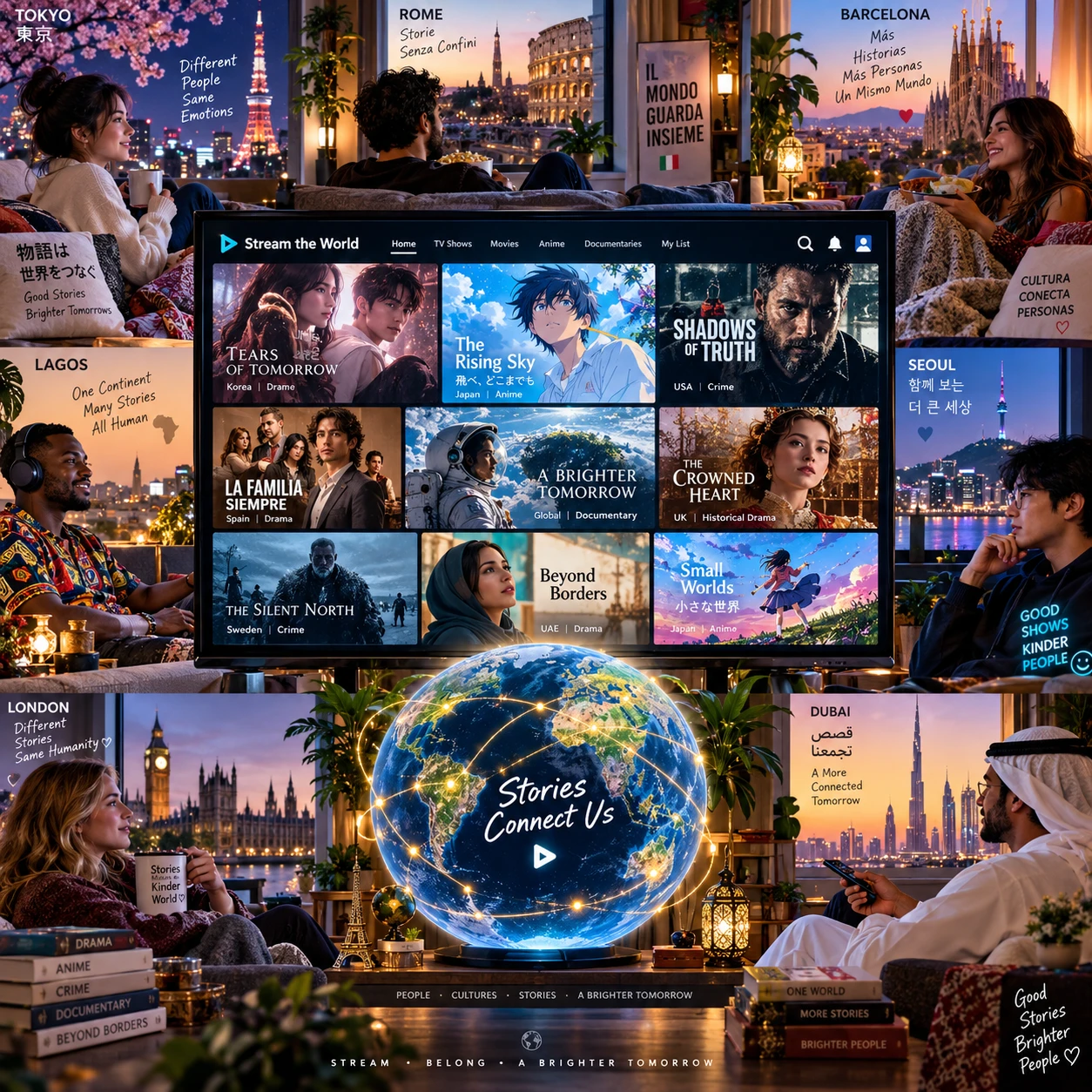 Comparing Global Content: What Popular Streaming Shows Reveal About TV Around the World